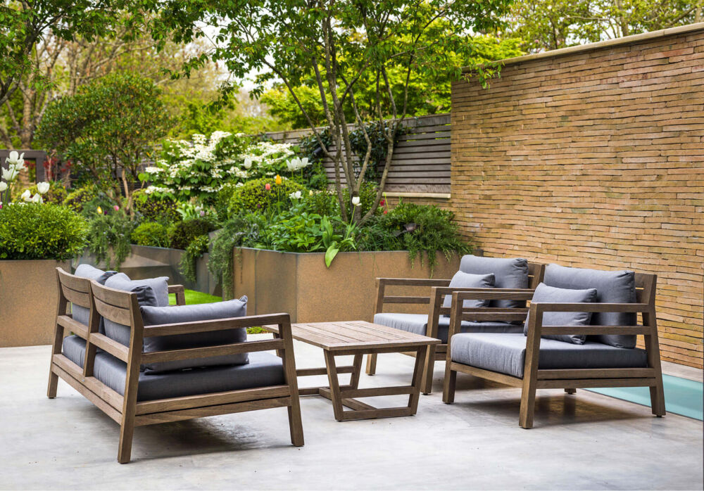 Outdoor seating area