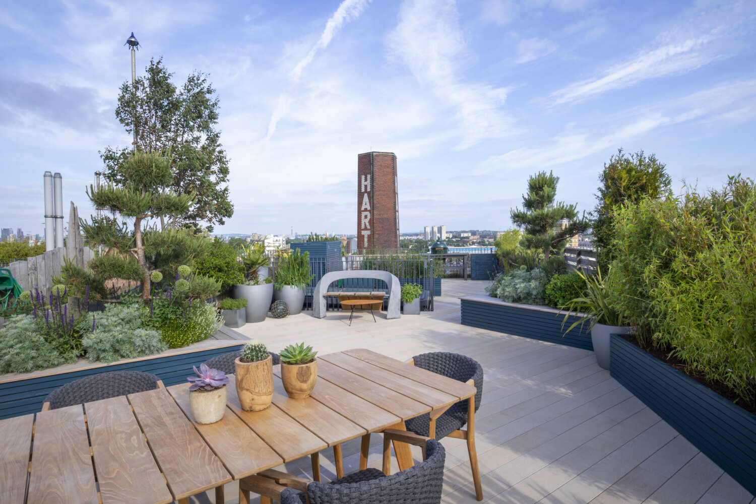 Roof with a view: Making the most of sweeping views above a converted ...